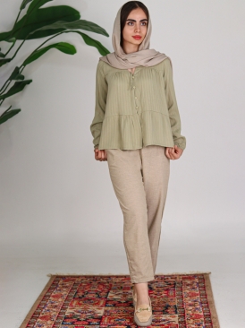 کت رویه دلینا رنگ نسکافه ای مشکی شیری سفید سبز