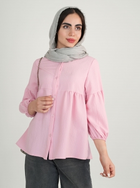 شومیز مایده آبی سبز صورتی کرم لیمویی